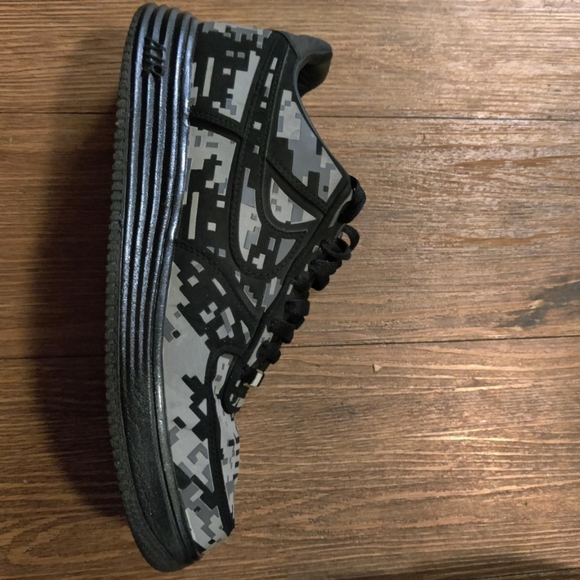Nike Lunar Force 1 Digi NRG Camo Black Reflective main image 7